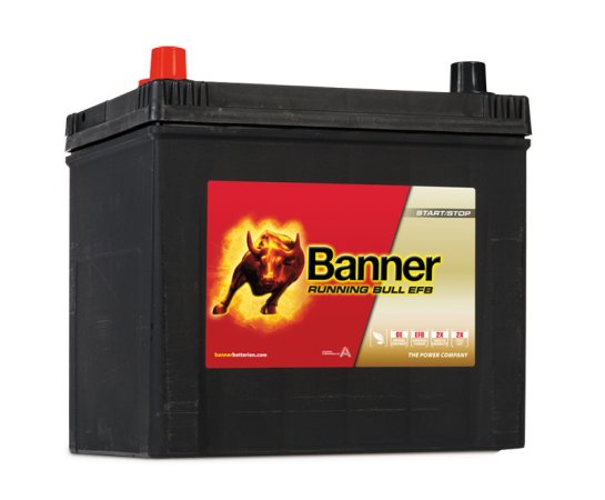 Autobaterie Banner Running Bull EFB 565 16, 65Ah, 12V ( 56516 )