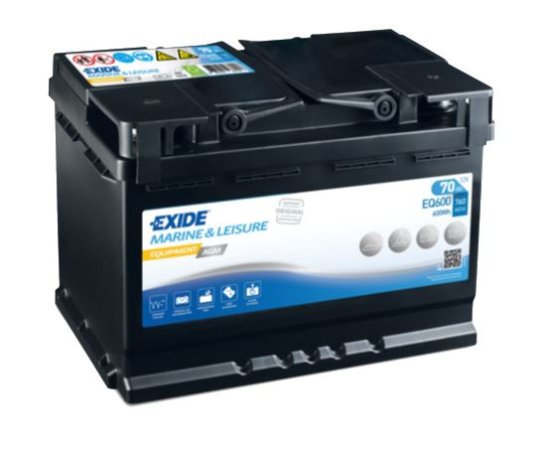 EXIDE EQUIPMENT EQ600 AGM 12V 70Ah