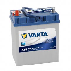 Autobaterie VARTA BLUE Dynamic 40Ah, 12V, A15, 540127