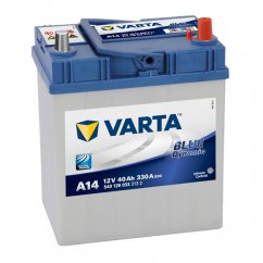 Autobaterie VARTA BLUE Dynamic 40Ah, 12V, A14, 540126