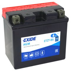 Exide YTZ7-BS, ETZ7-BS