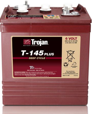 Trakční baterie Trojan J 305 P, 330Ah, 6V