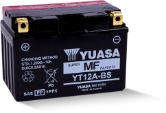 Motobaterie YUASA YT12A-BS, 12V,  10Ah