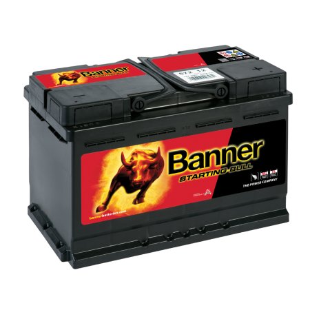 Autobaterie Banner Starting Bull 572 12, 72Ah, 12V ( 57212 ), technologie Ca/Ca