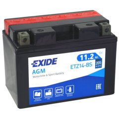 Motobaterie Exide YTZ14-BS, ETZ14-BS