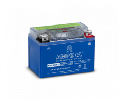 Motobaterie AMPERA GEL 12V 4Ah 50A, YTX4L-BS
