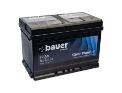 Autobaterie BAUER SILVER Premium 77Ah 12V 750A