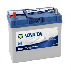 Autobaterie VARTA BLUE Dynamic 45Ah, 12V, B34, 545158