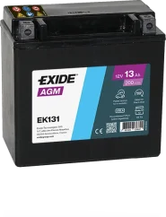 Autobaterie EXIDE Start-Stop přídavné AGM 12V 13Ah EK131
