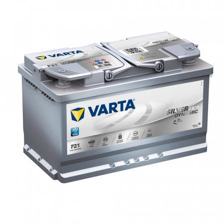 Autobaterie VARTA Silver Dynamic AGM 80Ah, 12V, F21, 580901