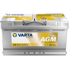 Autobaterie VARTA Silver Dynamic AGM 95Ah, 12V, G14, 595901