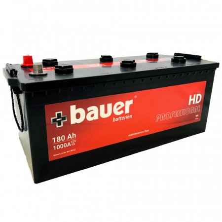 Autobaterie BAUER Professional HD 180Ah 12V