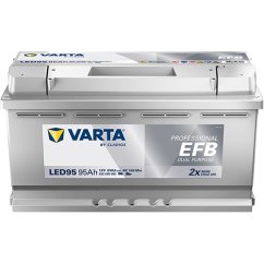 Varta Professional Dual Purpose EFB 12V 95Ah 850A 932 095 085, LED95