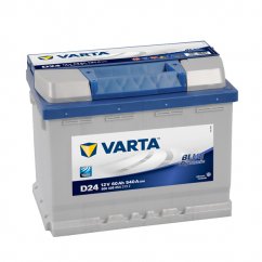 Autobaterie VARTA BLUE Dynamic 60Ah, 12V, D24, 560408
