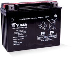 Motobaterie YUASA YTX24HL-BS, 12V,  21Ah