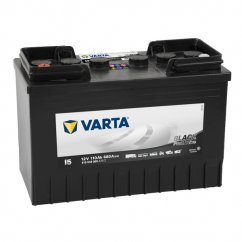 Autobaterie VARTA Promotive Black 110Ah, 610048, 12V, I5