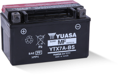 Motobaterie YUASA YTX7A-BS, 12V, 6Ah