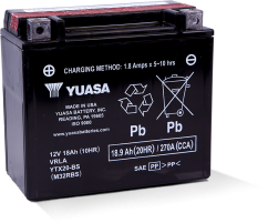 Motobaterie YUASA YTX20-BS, 12V,  18Ah