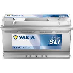 Autobaterie VARTA Dynamic SLI 12V 100Ah 830A, 600 402, H3