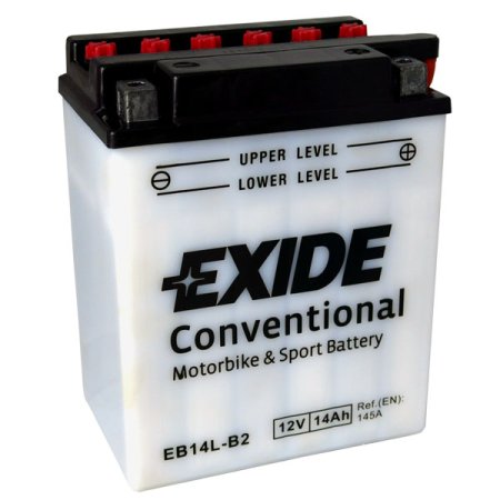 Motobaterie EXIDE Bike Conventional 14Ah, 12V, YB14L-B2