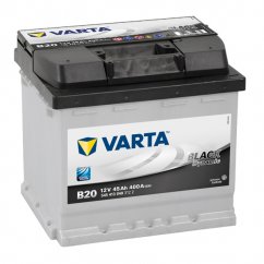 Autobaterie VARTA BLACK Dynamic 45Ah, 545413, 12V, B20