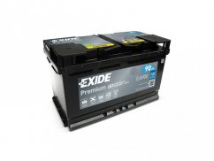 Autobaterie EXIDE Premium 90Ah, 12V, EA900