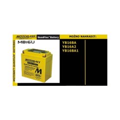 MOTOBATT MB16U 12V 20Ah 240A