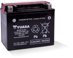 Motobaterie YUASA YTX12-BS, 12V,  10Ah
