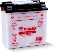 Motobaterie YUASA YB9L-A2, 12V,  9Ah