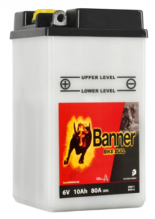 Motobaterie Banner Bike Bull B49-6, 8Ah, 6V