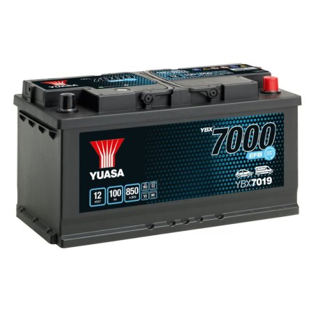 Autobaterie Yuasa YBX 7000 EFB 100Ah 12V 850A L5