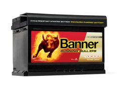 Autobaterie Banner Running Bull EFB 565 12, 65Ah, 12V ( 56512 )