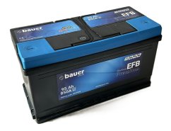 Autobaterie BAUER Carbon EFB 95Ah 12V 850A