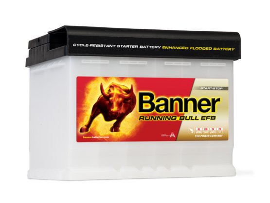 Autobaterie Banner Running Bull EFB PRO 565 11, 60Ah, 12V ( 56511 )