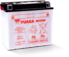 Motobaterie YUASA YB18L-A, 12V,  18Ah
