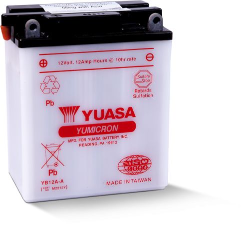 Motobaterie YUASA YB12A-A, 12V,  12Ah