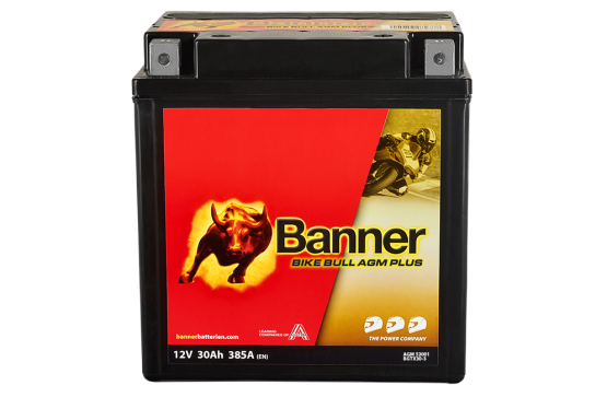 Motobaterie Banner BIKE BULL AGM PLUS 53001 BGTX30-3, 12V - 30Ah