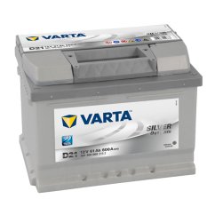 Autobaterie VARTA SILVER Dynamic 61Ah, 12V, D21, 561400