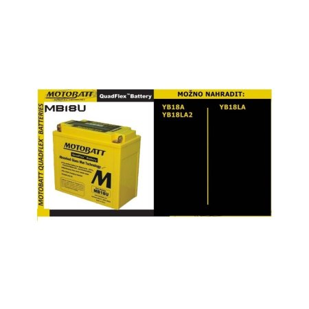 MOTOBATT MB18U 12V 22.5Ah 280A