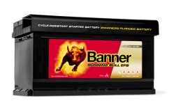 Autobaterie Banner Running Bull EFB 575 12, 75Ah, 12V ( 57512 )