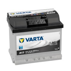 Autobaterie VARTA BLACK Dynamic 41Ah, 541400, 12V, A17