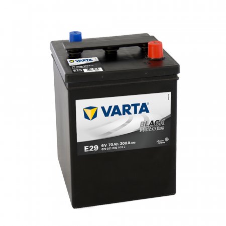 Autobaterie VARTA Promotive Black 70Ah, 070011, 6V, E29