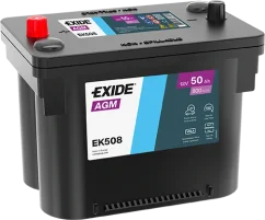 Autobaterie EXIDE Start-Stop AGM 12V 50Ah EK508