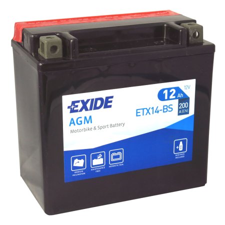 Exide YTX14-BS, ETX14-BS