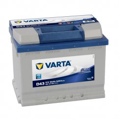 Autobaterie VARTA BLUE Dynamic 60Ah, 12V, D43, 560127