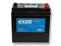 Autobaterie EXIDE Excell 45Ah, 12V, EB454