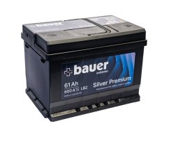 Autobaterie BAUER SILVER Premium 61Ah 12V 600A