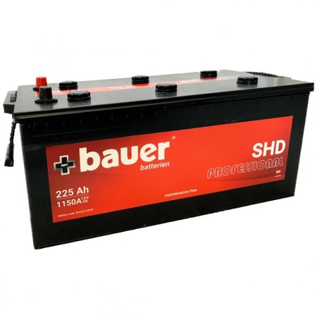 Autobaterie BAUER Professional SHD 225Ah 12V