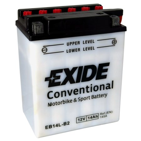 Motobaterie EXIDE Bike Conventional 14Ah, 12V, YB14L-B2