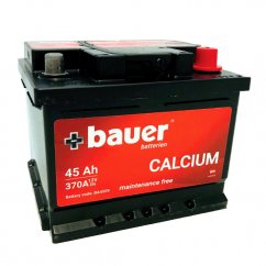 Autobaterie BAUER Calcium 45Ah 12V 370A